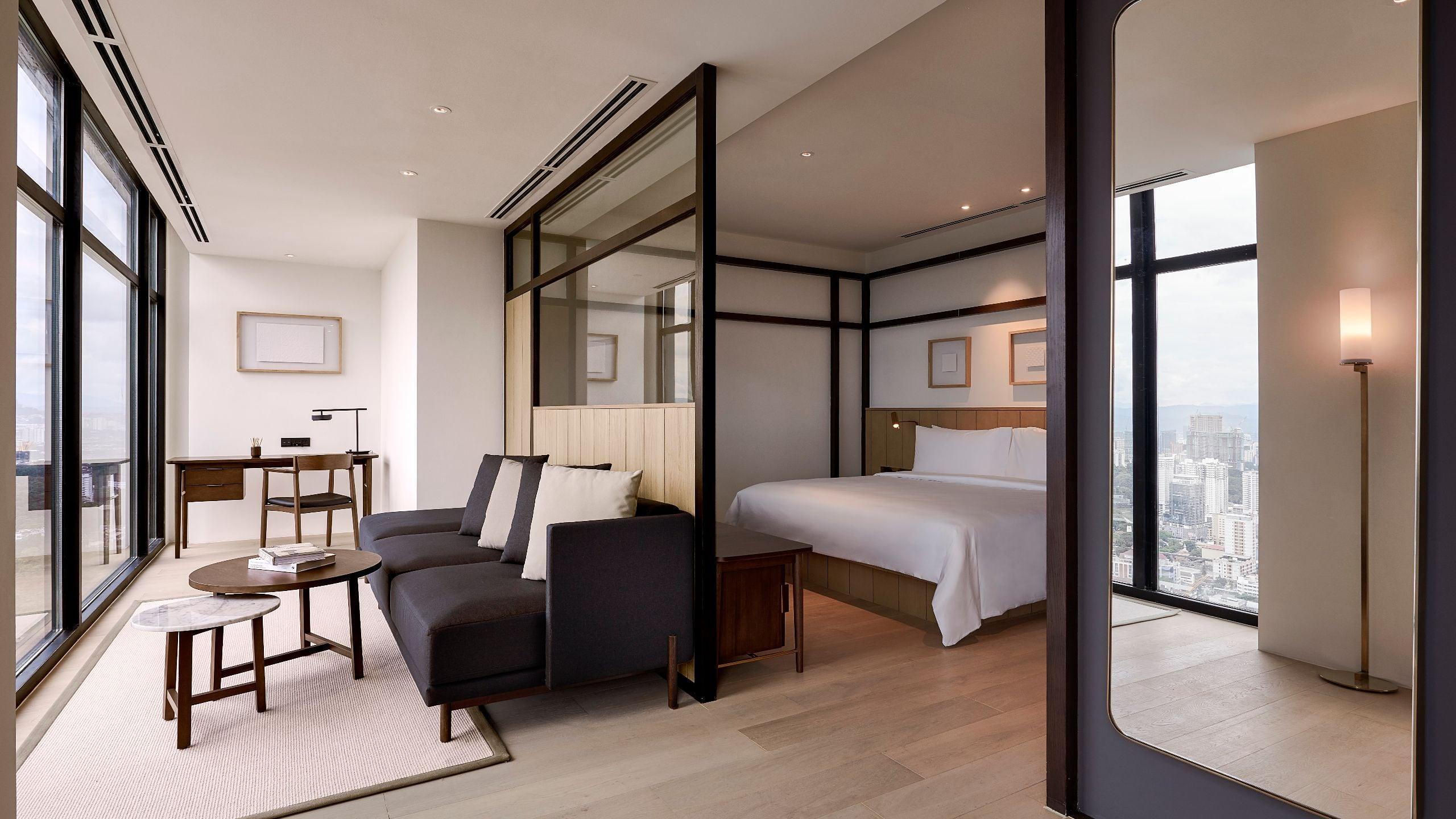 Alila Bangsar Kuala Lumpur Hotel Buitenkant foto A suite at the hotel