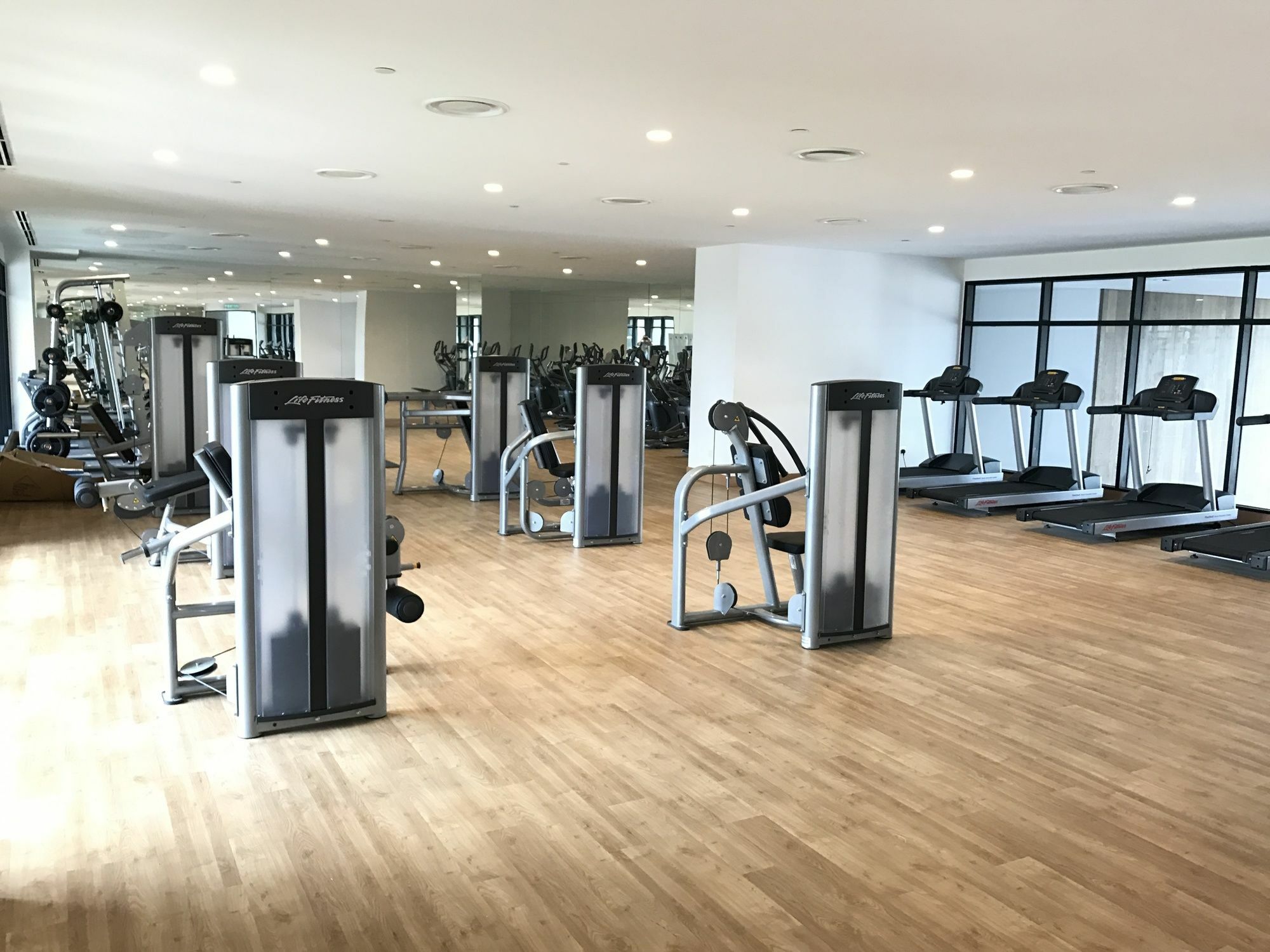 Alila Bangsar Kuala Lumpur Hotel Buitenkant foto The gym at the hotel